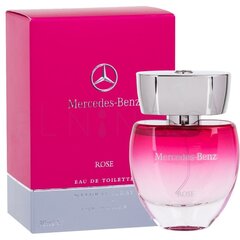 Tualettvett Mercedes-Benz Rose EDT naistele 30 ml цена и информация | Женские духи | kaup24.ee