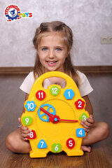 Часы-пазл с геометрическими блоками цена и информация | Развивающие игрушки | kaup24.ee