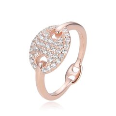 Серебряное кольцо Alberto Martini с цирконом, Розовый, 19 mm R00330_R3 цена и информация | Кольцо | kaup24.ee