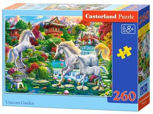 Pusle Castorland, 260 tk, Unicorn Garden цена и информация | Пазлы | kaup24.ee