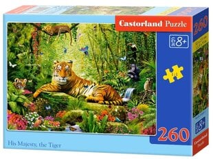 Pusle Castorland, 260 tk, His Majesty, the Tiger hind ja info | Pusled | kaup24.ee