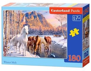 Пазл Зимние лошади, 180 деталей цена и информация | Пазлы | kaup24.ee