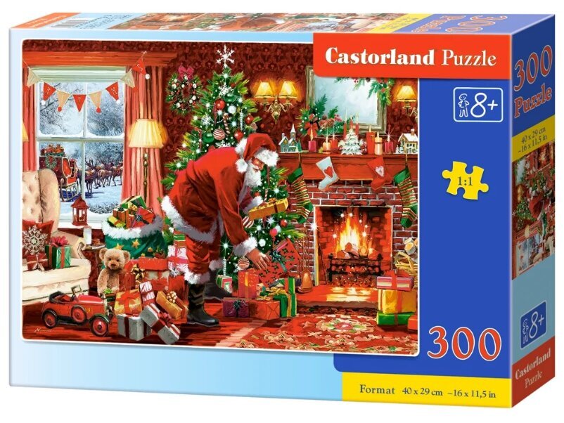 Pusle Castorland, 300 tk, Santa's Special Delivery hind ja info | Pusled | kaup24.ee