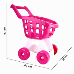 Ostukäru roosa hind ja info | Tüdrukute mänguasjad | kaup24.ee