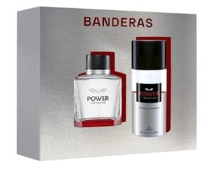 Подарочный набор Antonio Banderas Power Of Seduction для мужчин: EDT 100 мл + дезодорант 150 мл цена и информация | Мужские духи | kaup24.ee