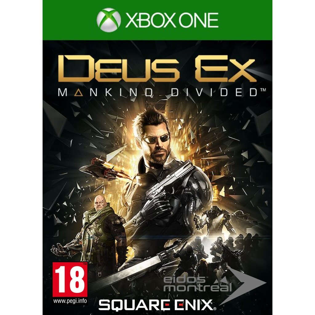 Deus Ex Mankind Divided Xbox цена и информация | Arvutimängud, konsoolimängud | kaup24.ee
