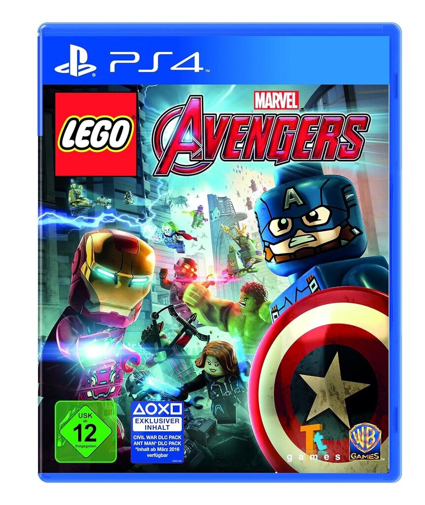 Lego Marvel Avengers Playstation 4 hind ja info | Arvutimängud, konsoolimängud | kaup24.ee