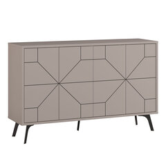 Шкаф для хранения Asir, 123x62,4x35см, светло-коричневый цена и информация | Столы-консоли | kaup24.ee