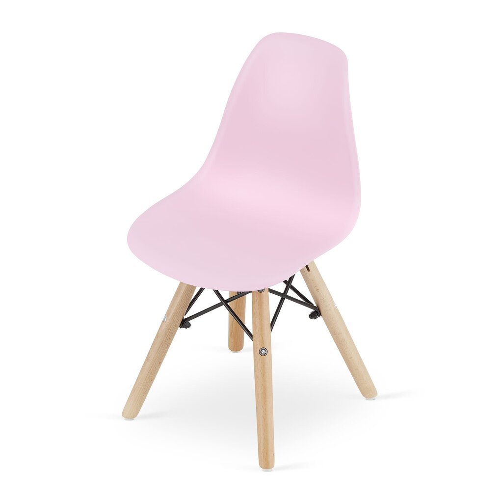 Lastetoolide komplekt Zubi, roosa, 2-osaline hind ja info | Laste lauad ja toolid | kaup24.ee