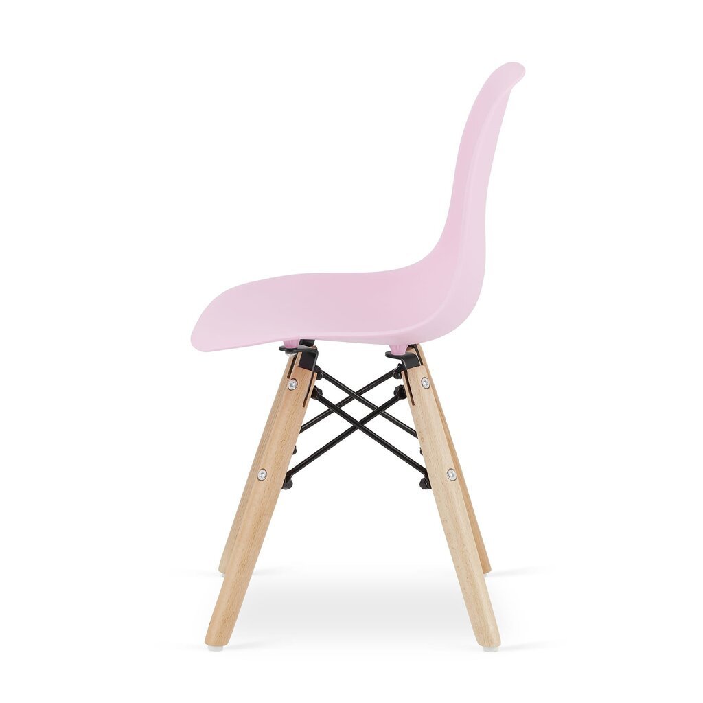 Lastetoolide komplekt Zubi, roosa, 2-osaline hind ja info | Laste lauad ja toolid | kaup24.ee