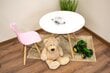 Lastetoolide komplekt Zubi, roosa, 2-osaline цена и информация | Laste lauad ja toolid | kaup24.ee