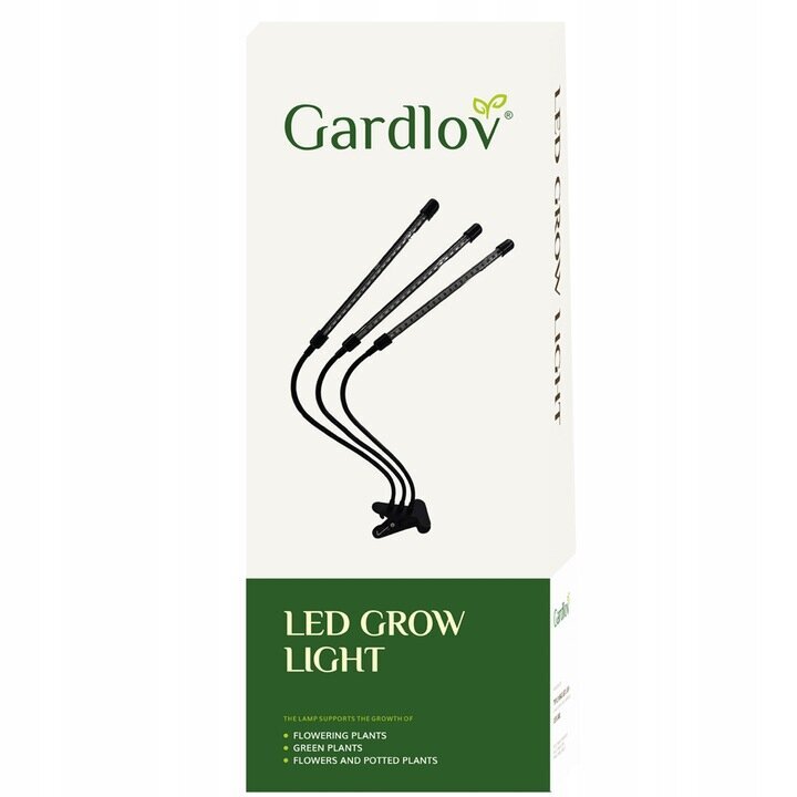 Lamp taimedele Gardlov, 15 W, 40 LED, 3 lampi hind ja info | Nutipotid ja taimelambid | kaup24.ee