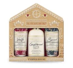 Kosmeetikakomplekt Baylis & Harding The Fuzzy Duck Winter Wonderland Festive Luxury Body Care: dušikreem, 200 ml + ihupiim, 200 ml + dušigeel, 300 ml цена и информация | Кремы, лосьоны для тела | kaup24.ee