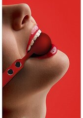 Silikoonist suupall, punane hind ja info | BDSM ja fetish | kaup24.ee