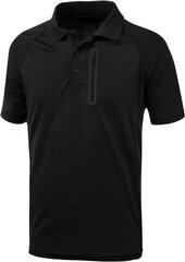 Мужская рубашка поло Zity, черная цена и информация | Мужские рубашки | kaup24.ee