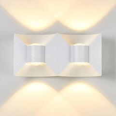 LED seinavalgusti Dr.Lazy, 12W, valge цена и информация | Настенные светильники | kaup24.ee