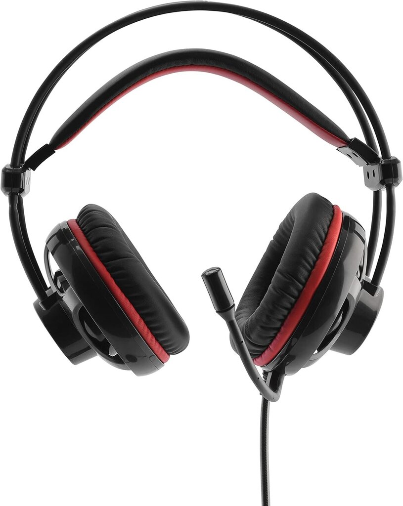 MEDIARANGE HEADSET GAMING GS300/BLACK/RED MRGS300 цена и информация | Kõrvaklapid | kaup24.ee