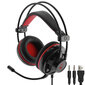 MEDIARANGE HEADSET GAMING GS300/BLACK/RED MRGS300 цена и информация | Kõrvaklapid | kaup24.ee