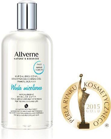 Mitsellaarvesi Allverne Nature's Essences Hypoallergenic, 100 ml цена и информация | Näopuhastusvahendid | kaup24.ee