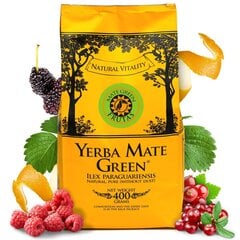 Yerba Mate Green Frutas roheline tee puuviljadega, 400 g цена и информация | Чай | kaup24.ee