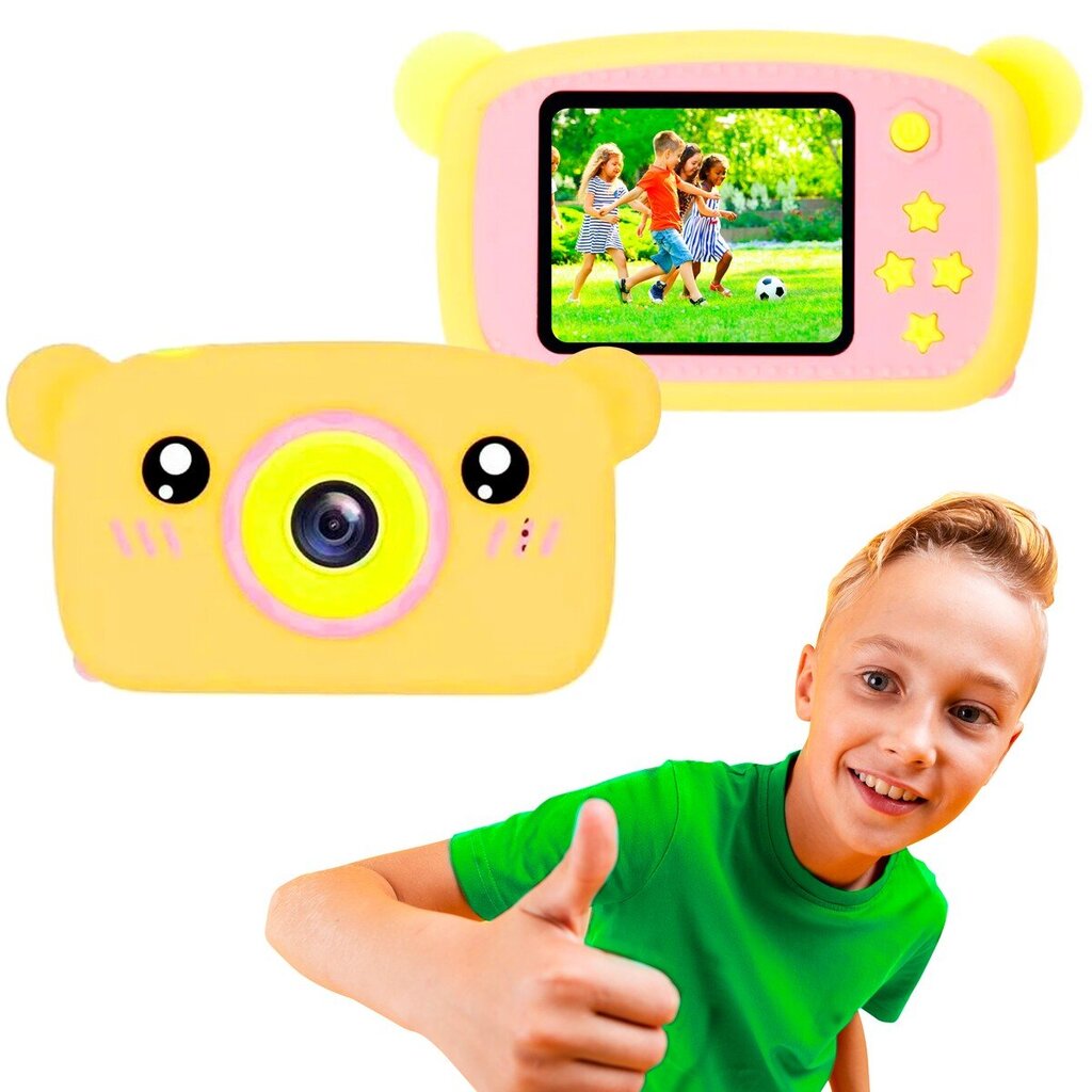 Extralink Kids Camera H25 Orange цена и информация | Fotoaparaadid | kaup24.ee