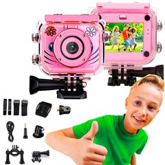 Extralink Kids Camera H18 Pink hind ja info | Videokaamerad | kaup24.ee