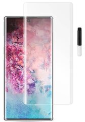 Evelatus Clear Glass UV + Samsung Galaxy Note 10 цена и информация | Ekraani kaitsekiled | kaup24.ee