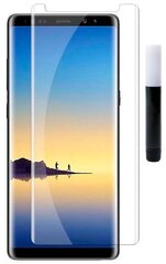 Evelatus Clear Glass UV + Samsung Galaxy Note 8 цена и информация | Защитные пленки для телефонов | kaup24.ee