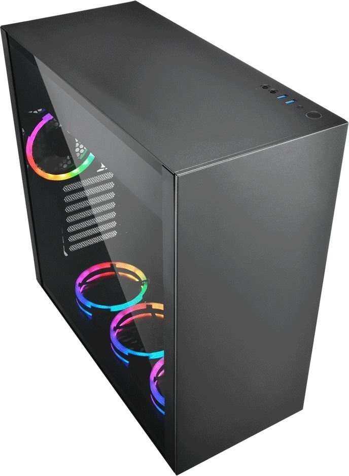 Sharkoon Pure Steel RGB цена и информация | Arvutikorpused | kaup24.ee