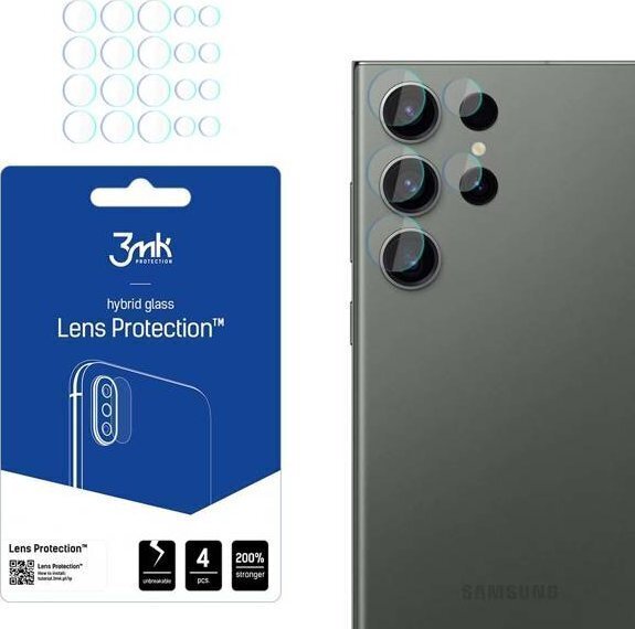 3MK Hybrid Glass Lens Protection hind ja info | Ekraani kaitsekiled | kaup24.ee