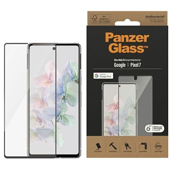 PanzerGlass Ultra-Wide Fit Pixel 7 hind ja info | Ekraani kaitsekiled | kaup24.ee