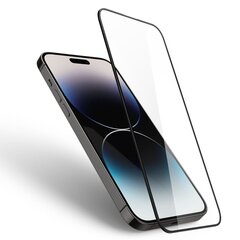 Fusion Double Tempered защитное стекло для экрана Apple iPhone 14 черное цена и информация | Защитные пленки для телефонов | kaup24.ee