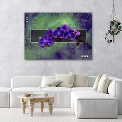 Seinapilt Violetne orhidee hind ja info | Seinapildid | kaup24.ee