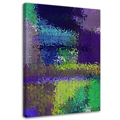 Холст, принт, фиолетовая абстрактная ручная рука 39,99 цена и информация | Репродукции, картины | kaup24.ee