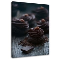 Seinapilt Tume šokolaadi magustoit цена и информация | Картины, живопись | kaup24.ee