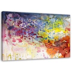 Холст, красочный абстрактный 59,99 цена и информация | Картины, живопись | kaup24.ee