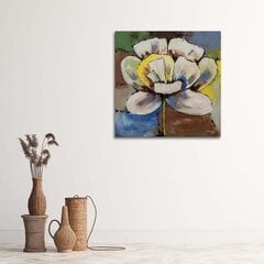 Seinapilt Värviline lill цена и информация | Картины, живопись | kaup24.ee