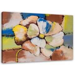 Seinapilt Värvilised lilled цена и информация | Картины, живопись | kaup24.ee
