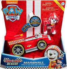 Paw Patrol võidusõiduauto ja Marshalli kuju цена и информация | Игрушки для мальчиков | kaup24.ee