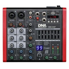 Komplekt DNA CM6-DSP helimikser USB MP3 Bluetooth PhantomDNA Stage Vocal Set kahekordne juhtmevaba käeshoitav mikrofonisüsteem hind ja info | DJ puldid | kaup24.ee