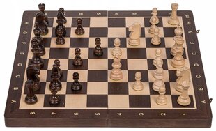 Деревянные шахматы, 47 x 47 см цена и информация | Настольные игры, головоломки | kaup24.ee