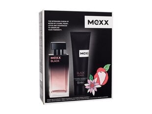 Kinkekomplekt Mexx Black naistele: tualettvesi EDT, 30 ml + dušigeel, 50 ml hind ja info | Mexx Kosmeetika, parfüümid | kaup24.ee