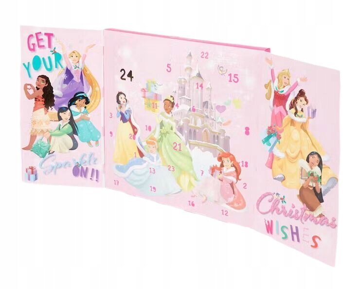 Advendikalender Disney Princess hind ja info | Tüdrukute mänguasjad | kaup24.ee