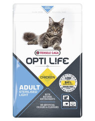 Versele-Laga Opti Life Cat Sterlised для стерилизованных кошек с курицей, 2,5 кг цена и информация | Сухой корм для кошек | kaup24.ee