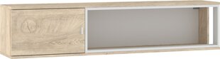 Полка подвесная Meblocross Vegas, 33x150x32 см, белый/песочный цвет цена и информация | Полки | kaup24.ee