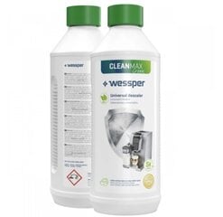 Universaalne katlakivi eemaldaja kohvimasinatele Wessper Cleanmax, 500ml цена и информация | Аксессуары для кофейных аппаратов | kaup24.ee