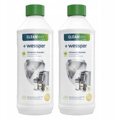 Katlakivi eemaldaja Wessper Universal Descaler, 500 ml, 2 tk hind ja info | Kohvimasinate lisatarvikud | kaup24.ee