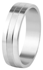 Обручальное кольцо из стали Beneto SPP09 цена и информация | Кольцо | kaup24.ee