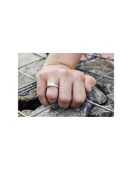 Обручальное кольцо из стали Beneto SPP09 цена и информация | Кольца | kaup24.ee