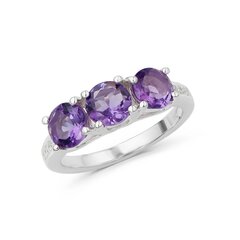 Серебряное (925) кольцо с драгоценными камнями, код ah5375-1 AH5375-1EU-57 цена и информация | Кольцо | kaup24.ee